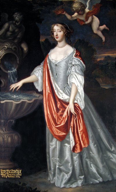 Diana Bruce, gravin van Rutland door Peter Lely